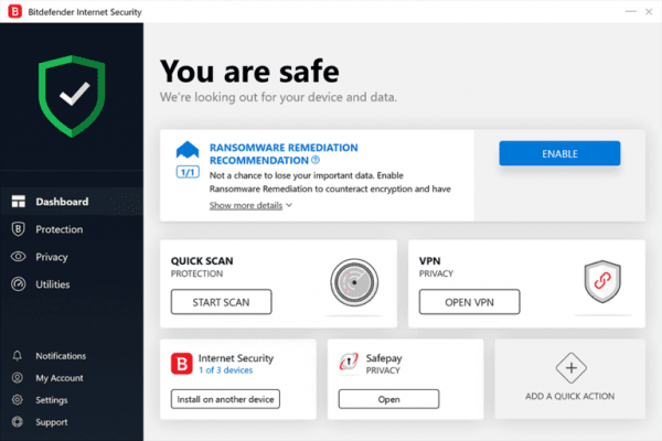 Bitdefender Total Security 2025 - Protection Complète pour 10 Appareils sur 2 Ans – Image 2